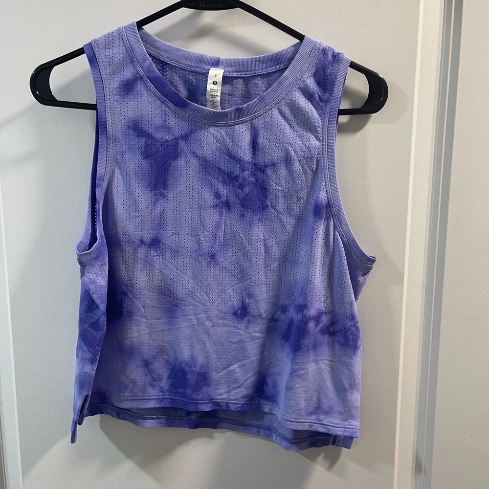 lululemon athletica Purple Tie-Dye Tank Top - Picture 5 of 5